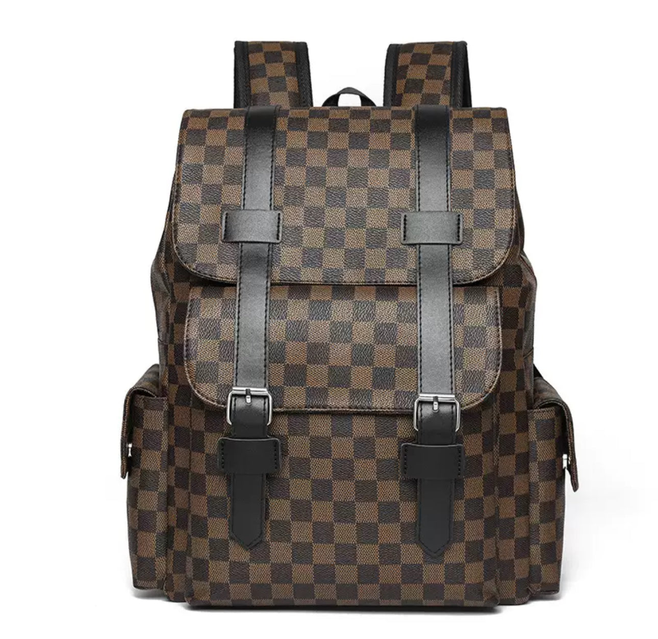 Checkered-Backpack