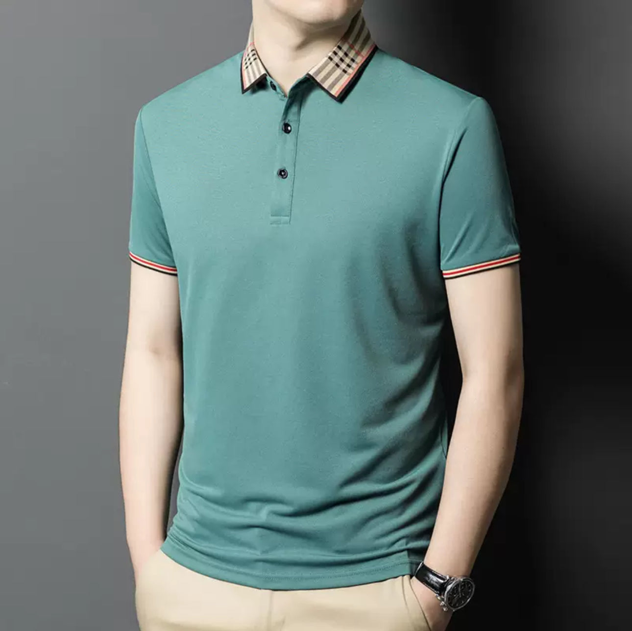 Heritage Grid Polo Shirt