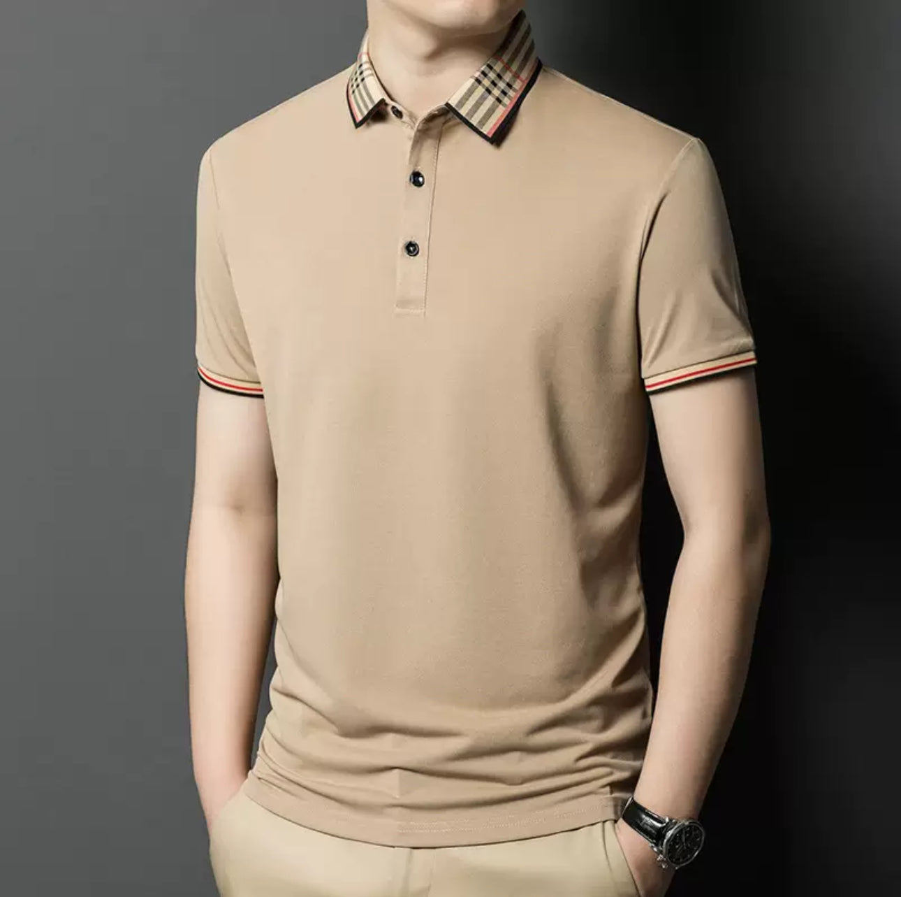 Heritage Grid Polo Shirt