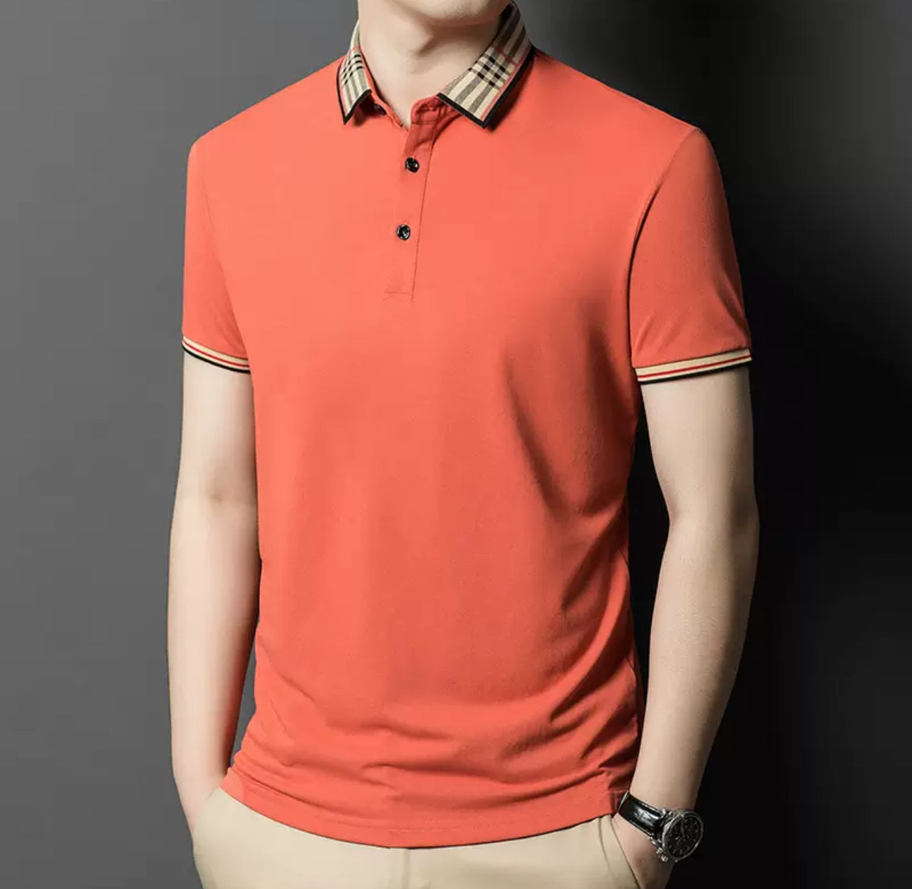Heritage Grid Polo Shirt