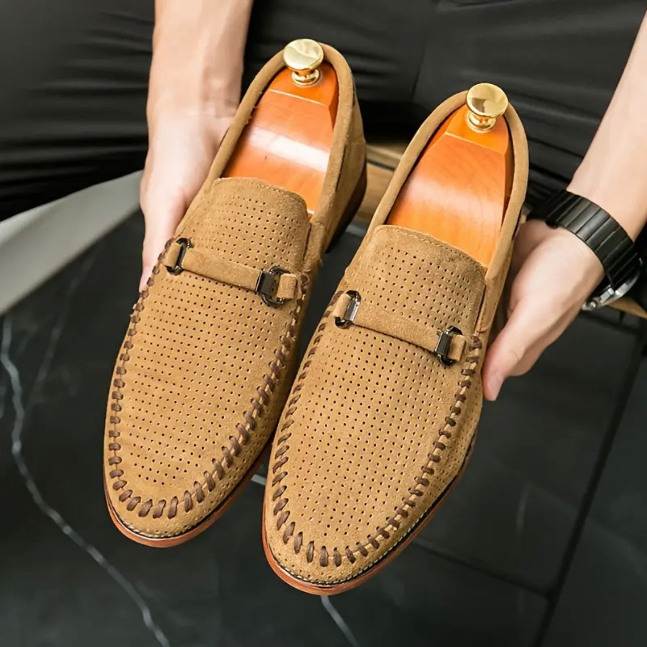 Velluto-lusso-Loafers