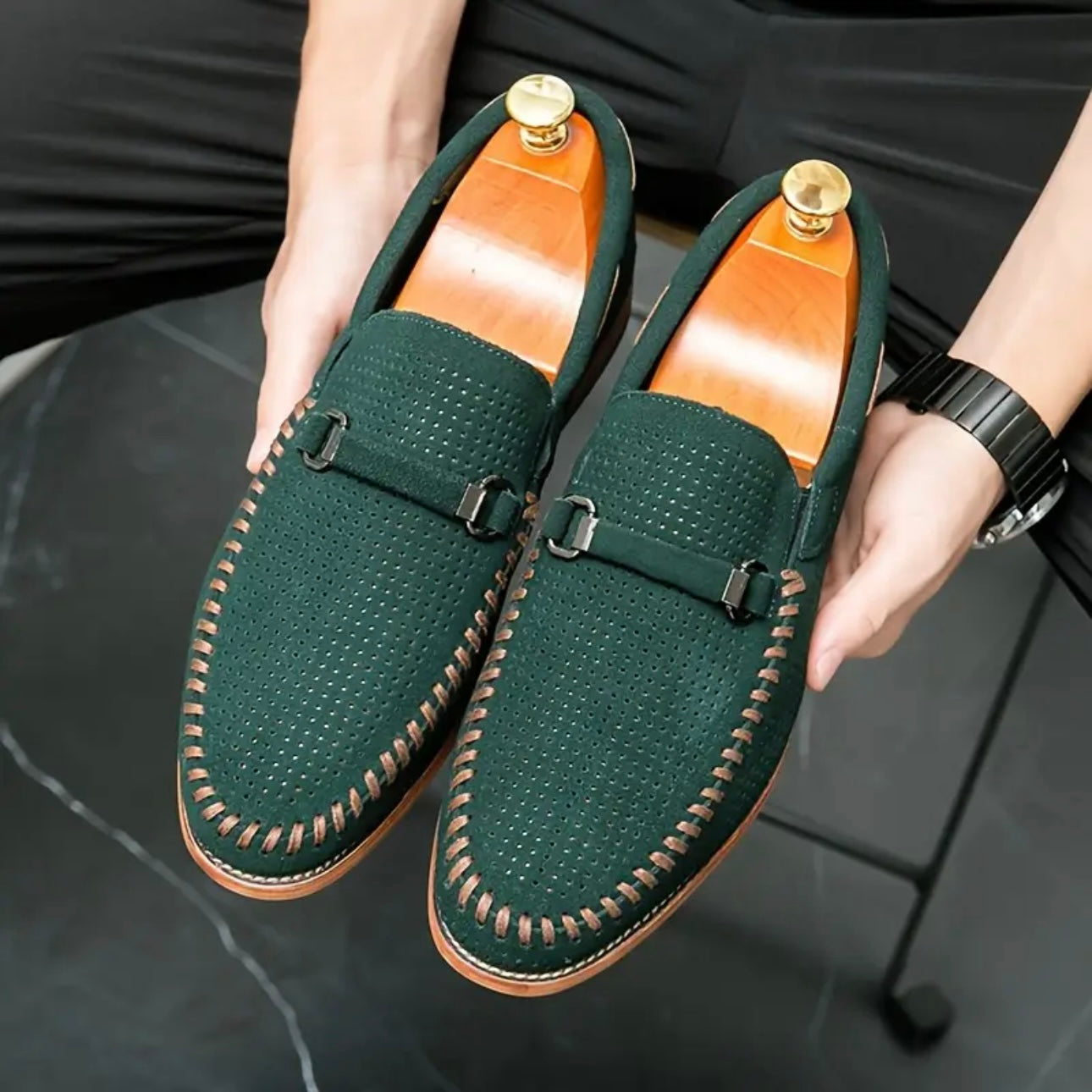Velluto-lusso-Loafers