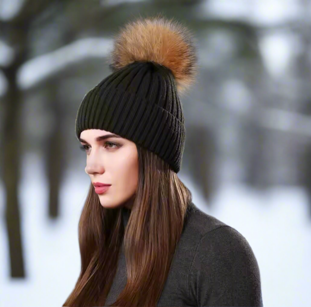 Lusso Pom Beanie