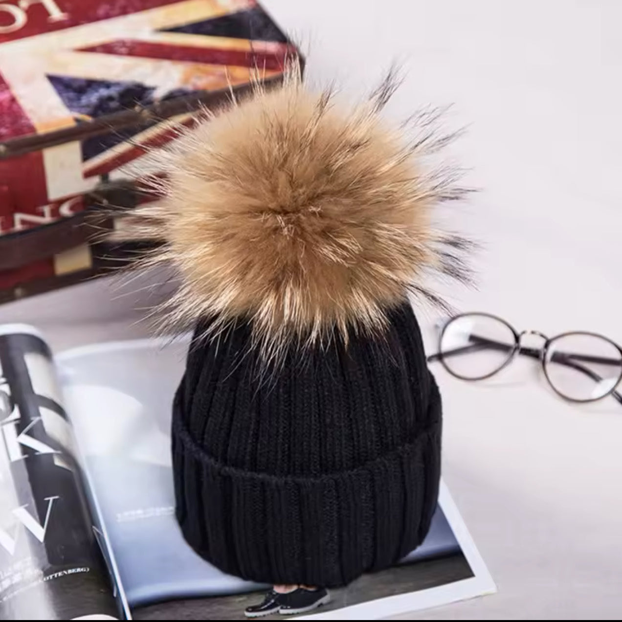Lusso Pom Beanie