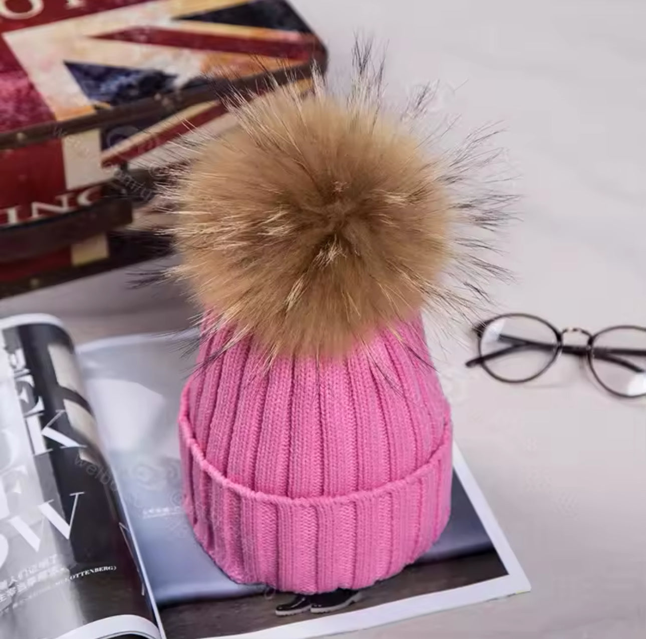 Lusso Pom Beanie