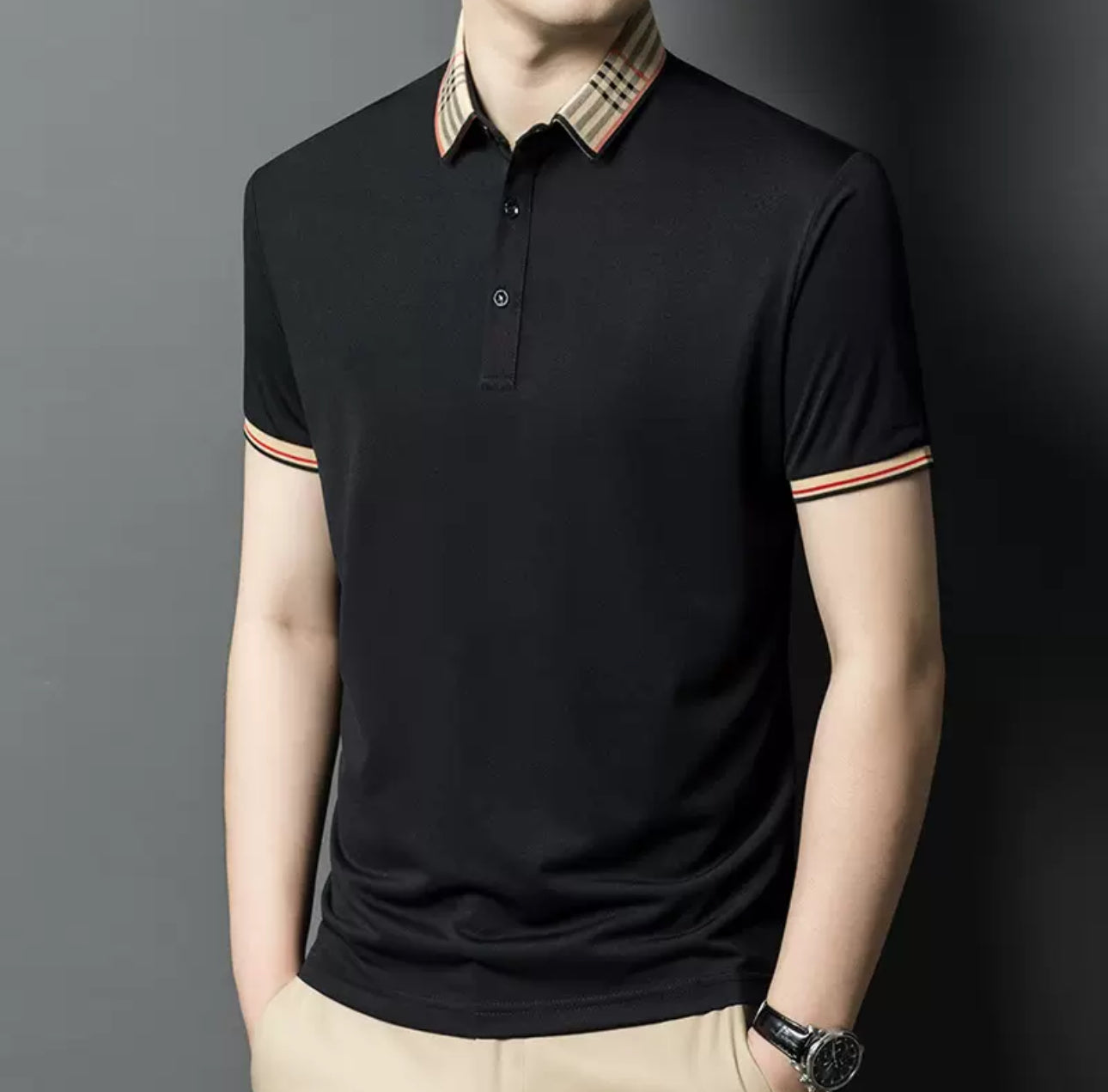 Heritage Grid Polo Shirt