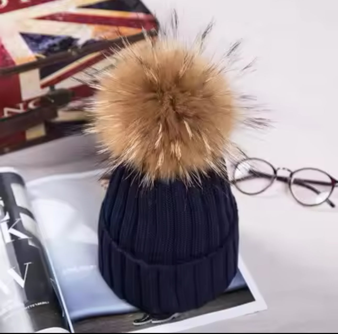 Lusso Pom Beanie