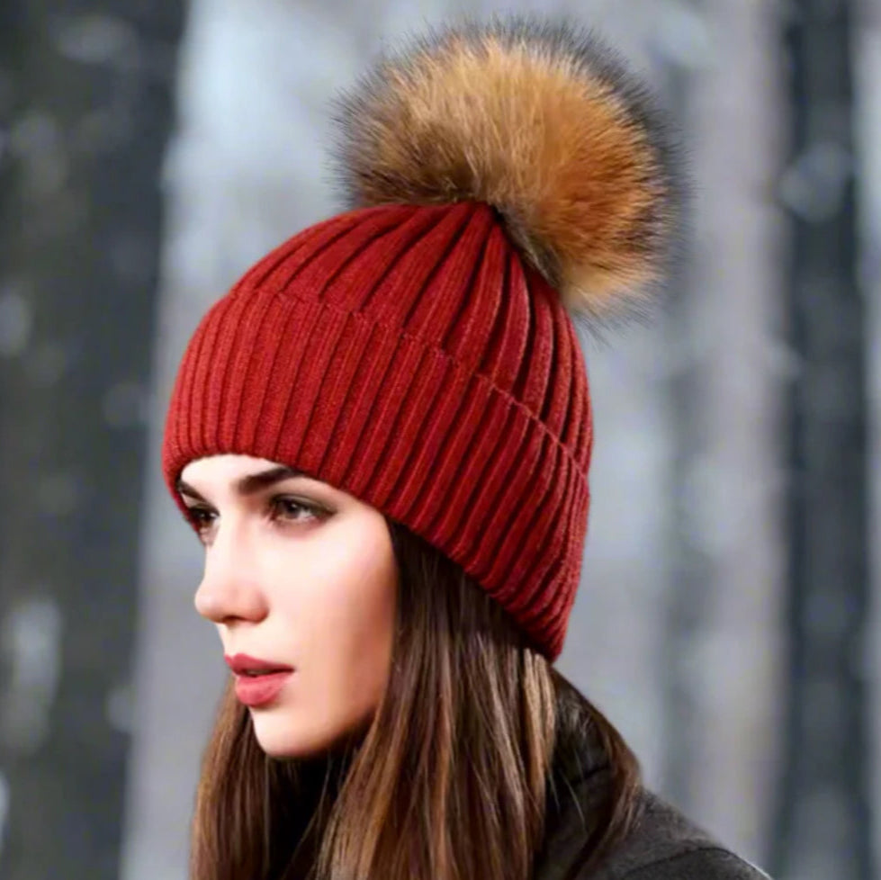 Lusso Pom Beanie