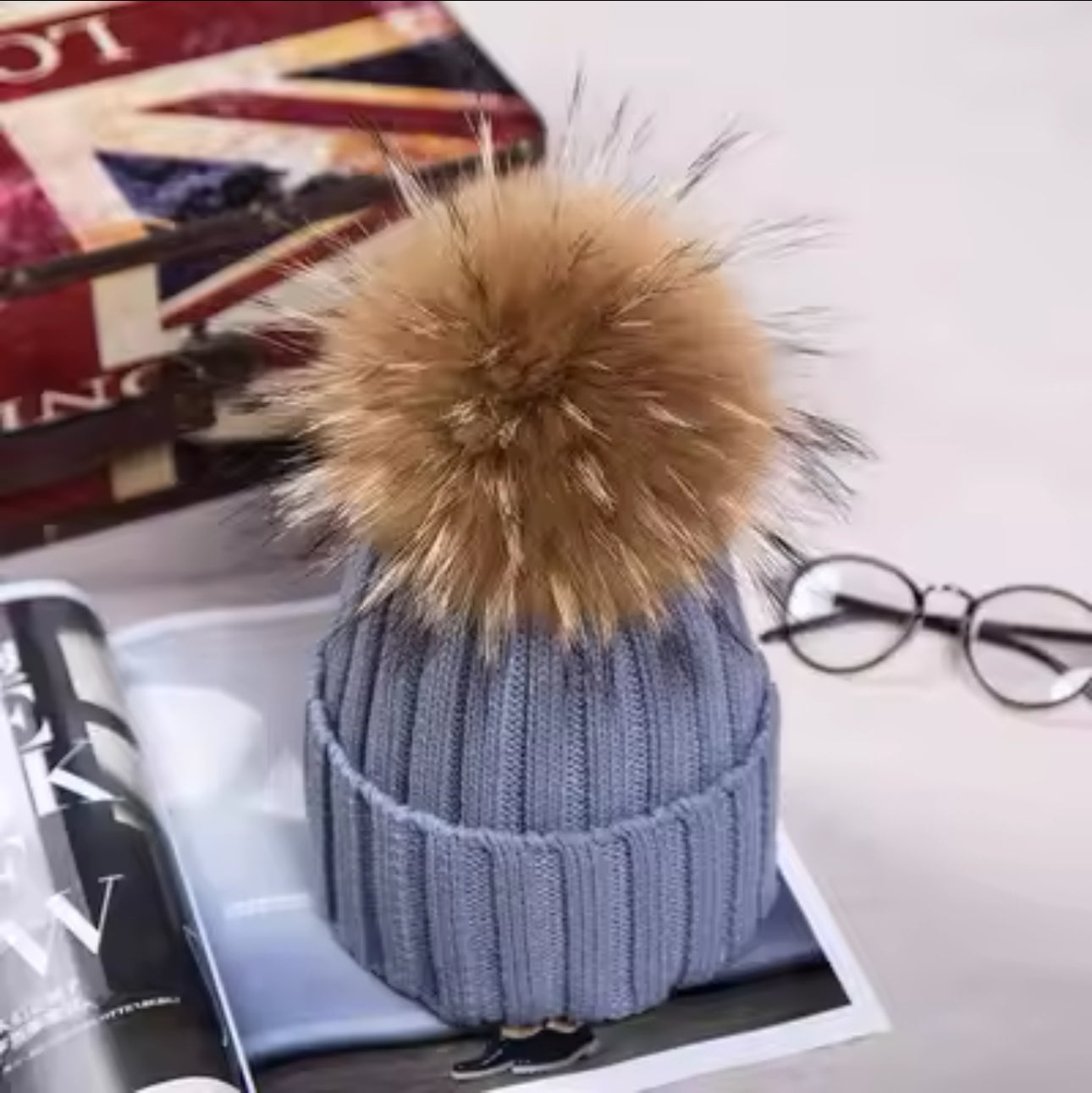 Lusso Pom Beanie