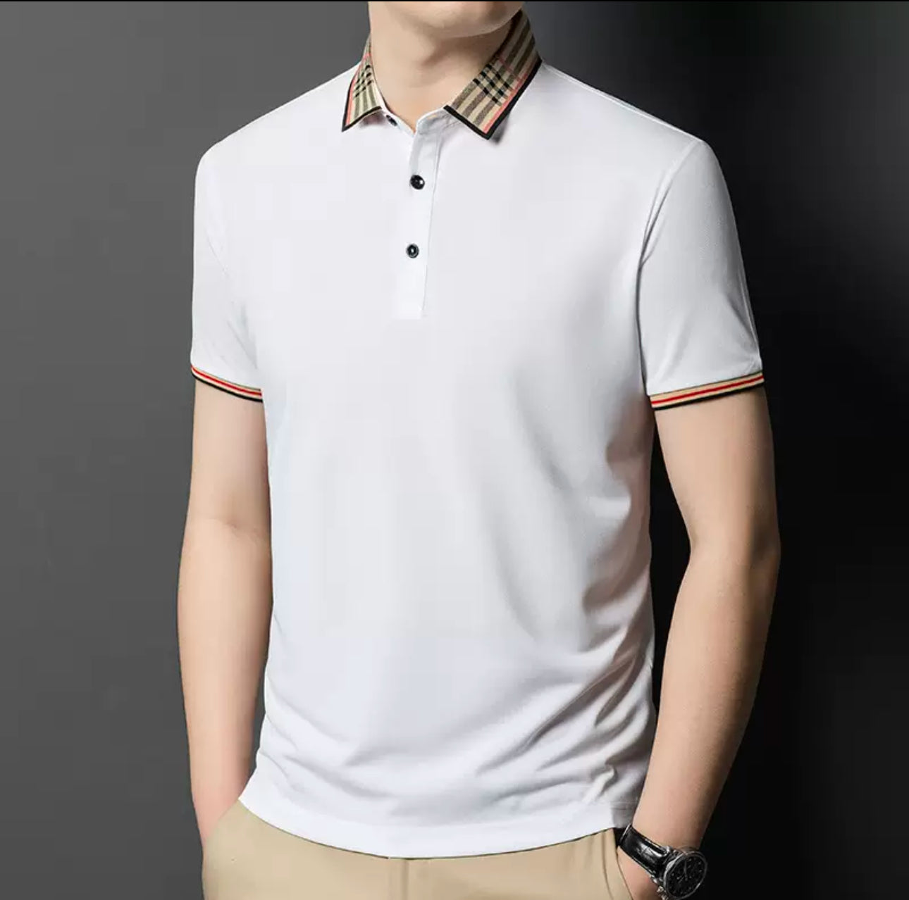 Heritage Grid Polo Shirt