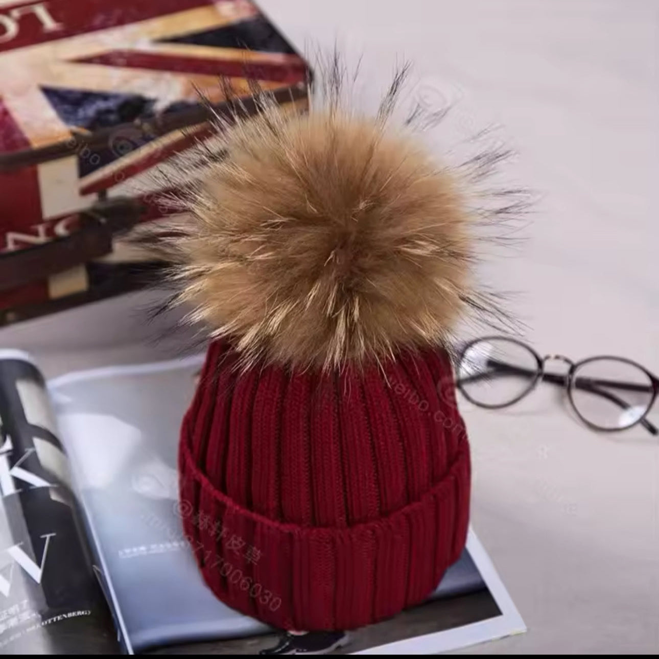 Lusso Pom Beanie