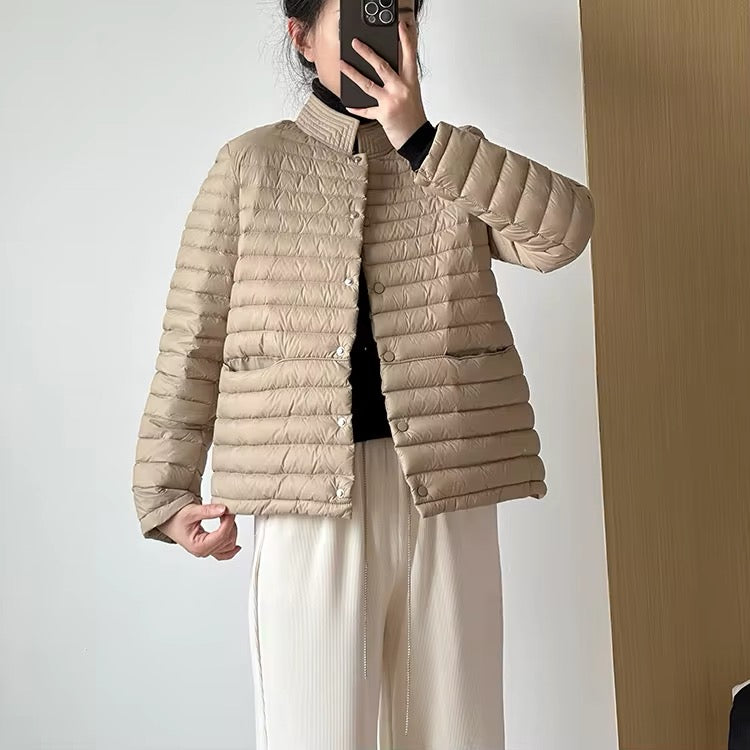 Sleek Quilted Jacket