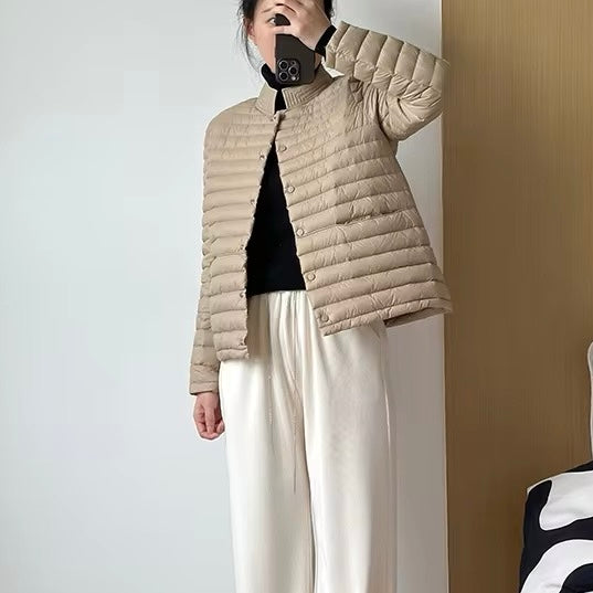 Sleek Quilted Jacket