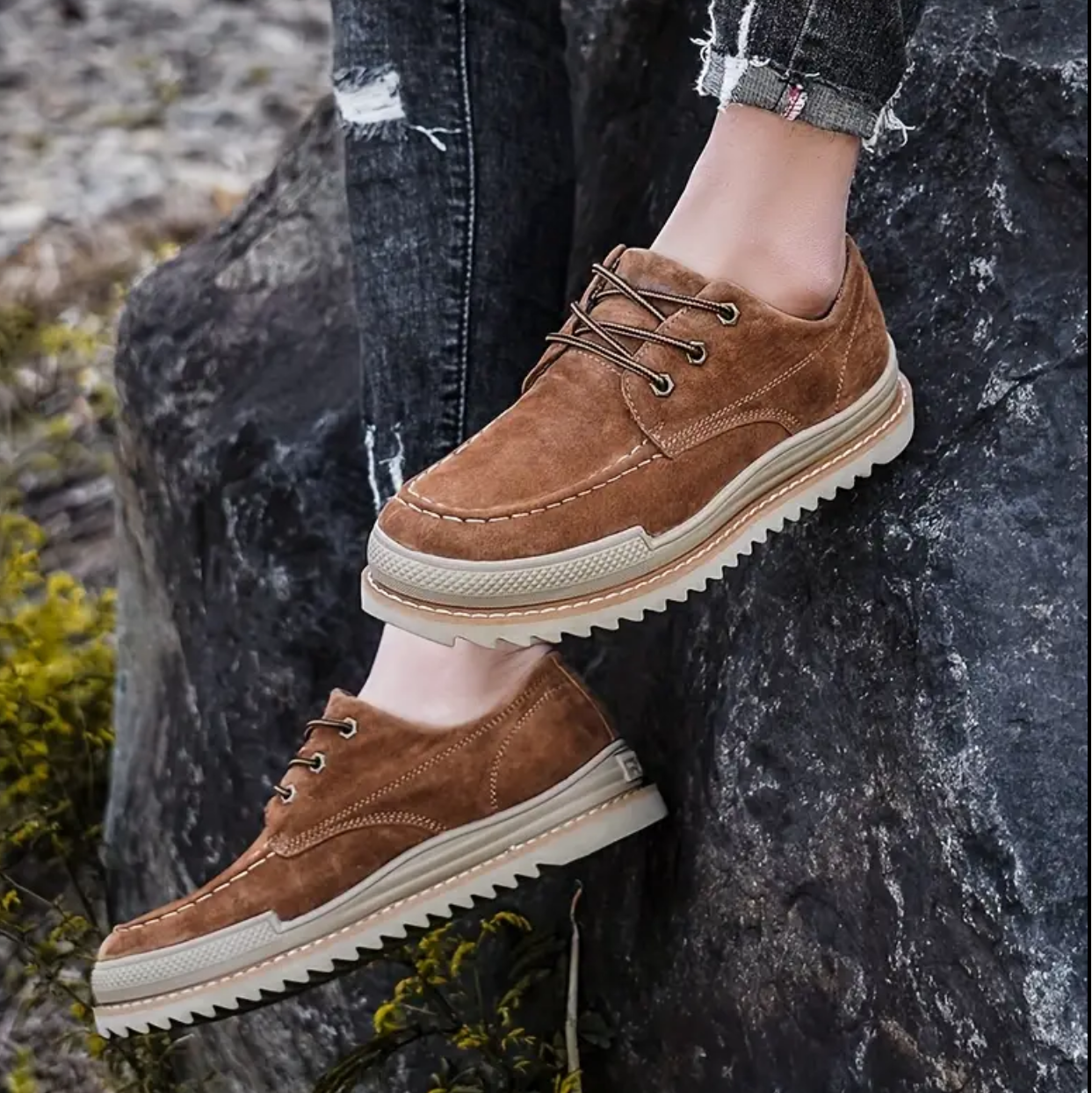 Ridgeway Suede Platform