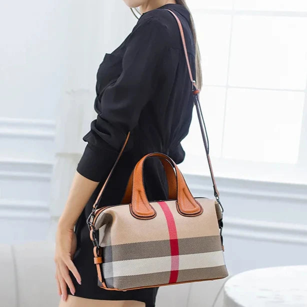 PLAID SPEEDY BAG